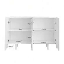 Bench Table - Beyaz + Yonga Levha - Görünüm 10