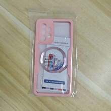 Hadaasi 1个粉色磁吸手机壳，内置屏幕保护膜，[兼容无线充电] 360°全方位防震保护壳，[亲肤材质 & 防刮设计] 兼容 17 Pro/17 Pro Max/Air/17 和 Galaxy S26 Ultra/S26 Plus/S26/S25 Ultra，国际版，非国内版 - 粉色 - 查看 50