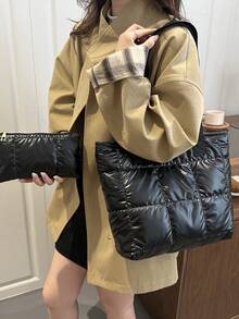 Borsa alla moda e versatile, nuova borsa a tracolla e sotto braccio di stile alla moda