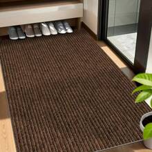低矮型室内入口地垫，防滑橡胶底，可水洗吸水室内门垫，玄关地毯，前门垫，迎宾垫，室内/室外入口门垫，露台/门廊地垫，防滑入口垫，室内/室外通用门垫 - 彩色 - 查看 12