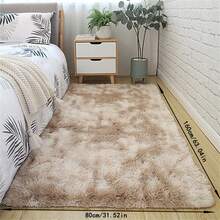 1 szt., bardzo miękka, gruba, puszysta mata podłogowa do salonu, miękka i wygodna, modna i ekskluzywna, dostępna w wielu rozmiarach i kolorach. Mata nadaje się do sypialni, jadalni, salonu i biura, doskonały element wystroju domu.