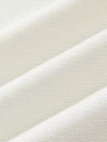 2026 Spring/Autumn New Women's Cloud White Knit Top, Urban Intellectual Casual Style, Suitable For Commuting, Workplace, Leisure, Short Trips, City Strolls, Thanksgiving, New Year, Music Festivals, Libraries, Independent Bookstores, Museums, Cafes, Or Gallery Lounges - White - View 8