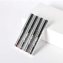 lakerain 1pc Matte Lip Liner Pencil, Smudge-Proof Lipstick Pencil, Suitable For Halloween, Christmas - Multicolor - View 7