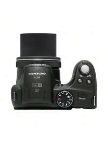 Kodak AZ255 Multi-Function Telephoto Camera, 16.35-Megapixel CMOS, 25x Optical Zoom, Optical Image Stabilization, 24mm Wide Angle, 3-Inch Screen, HD Video, Black (Standard) - Black Standard - View 3