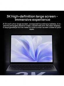 Lenovo N130 Tablet 2-In-1 With Keyboard, Lightweight And Portable, Windows 11 System Office And Study Pad, Tablet Optional/Special Power, Silver - Silver - View 3