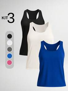 Women Sports Tees & Tanks - 藍色 - 查看 1