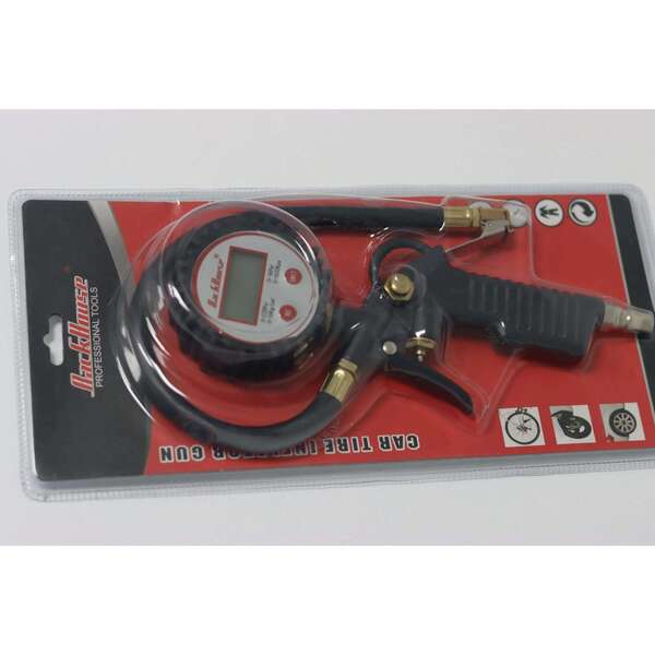 Car Tire Pressure Gauge LCD Digital Display Tester For Motorcycles, Trucks, Bicycles