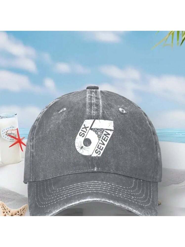Six Seven 6/7 Meme Logo Baseball Cap For Men & - Unisex Retro