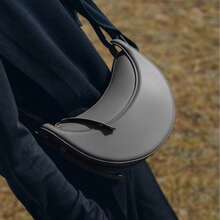 Bolsos de hombro de piel auténtica para mujer, bolso bandolera con correa ajustable, bolsos de trabajo de piel, bolsos de accesorios de viaje