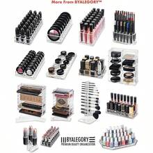 Makeup Organizers & Cabinets - 24層空間+透明/透明 - 查看 5