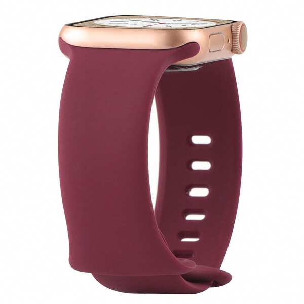 1 szt. Modny i minimalistyczny silikonowy pasek do zegarka w jednolitym kolorze, kompatybilny z paskiem do zegarka 38 mm 40 mm 41 mm 42 mm 44 mm 45 mm 49 mm (S10 42) mm (S10 46) mm, miękki i wygodny wymienny pasek sportowy kompatybilny z serią 11 Ultra 3 SE3 Ultra 2 S10 SE2 9 8 7 SE 6 5 4 3 2 1, idealny prezent na Święto Dziękczynienia, Halloween, urodziny i nie tylko - unisex dla wszystkich grup wiekowych