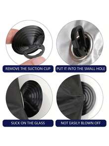 1 件装汽车挡风玻璃雪罩、防霜保护器、四季加厚遮阳挡风雨伞 - 彩色 - 查看 4