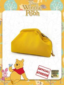 [Disney] Cartoon Pattern Clutch Shoulder Bag, Detachable Chain Party Handbag, Shopping Daily Crossbody Bag, Can Store Daily Essentials And Cosmetics - Multicolor - View 4