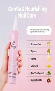 Beetles Fall Nail Polish Set P180, 6 Color Red Yellow Green Quick Air Dry Nail Polish, Natural Nail Lacquer Manicure DIY Nail Art Salon Christmas Gift For Women - 淺粉色 - 查看 3