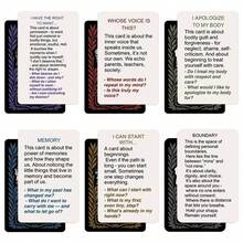 52张灵性疗愈卡、积极肯定卡、自我关怀情绪卡，圣诞节和情人节节日礼物 - 彩色 - 查看 6