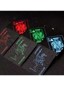 Transparent Human Anatomy Waterproof Poker Cards Playing Cards, Unique Valentines Gifts,The Body Deck, Camping Game Essential,3D Image Educational Poker, Funny Playing Cards For Card Collectors For Anatomy Enthusiasts - Multicolor - View 9