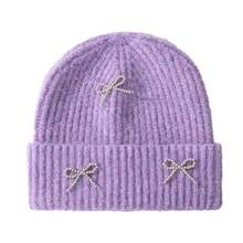 Women Beanie Hat - trắng - Xem 5