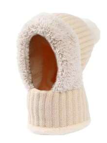 1 件 WarmthMax 保暖内衬针织帽 - 防风、保暖、护耳、连帽围脖、透气、吸湿排汗，寒冷天气万圣节冬季秋季户外骑行必备 - 彩色 - 查看 12