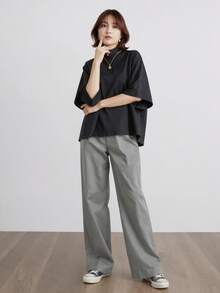 Women Two-Piece Outfits - Grey - View 4