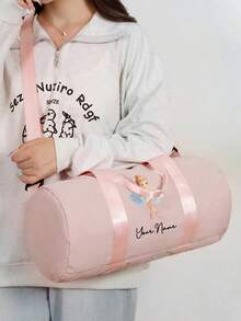 Bolsa de deporte personalizada con nombre - Diferentes patrones de niña de ballet para elegir, bolsa de deporte impermeable y versátil para viajes, gimnasio y crossbody, de gran capacidad, organizador de equipo de danza elegante y duradero, ideal para bailarines, atletas y uso diario, perfecta para práctica, actuaciones, entrenamientos y viajes, regalos de Navidad, regalos de Pascua - Multicolor - Ver 9