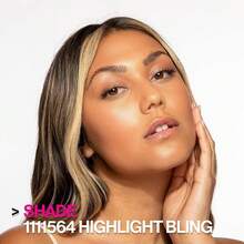 Mega glo blushlighter, Flash Me, 0.35 Onzas - Brillante claro (resaltado) y más oscuro (rubor) - Ver 6