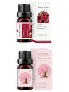 1 Bottle 10ml Fruit Scented Essential Oil - Premium Fragrance For Diffuser, Humidifier And Aromatherapy - Pineapple, Raspberry, Sweet Orange, Lemon, Cherry, Grapefruit, Semi-Ripe Peach Scents, For Relaxation And Mood Uplift, Birthday/Graduation Gift - Multi-flavor - View 49