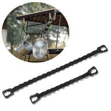 Campingplatz Gartenzubehör Aufbewahrungsriemen Wäscheleine Zelt Tasse Hängelampe Hängebügel Outdoor Schlüsselband Hänger Camping Hängeseil