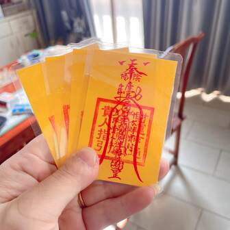 Lucky Charm & Protection Amulet - Perfect For Phone Cases, Ideal Gift For Friends & Family.Master'Handwritten