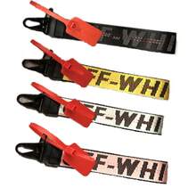 NEW White Compatible Wristband Of Keychain , Bracelet Bag Strap, Hand Chain Bag Strap - Suitable For Both Men And Women.Hand Chain Keychain Hanger In A Stylish Classic Design.Keychain Storage Box.Fashionable  Car Keychain.Hip-Hop Brand Embroidered Canvas Luggage, Backpack, Camera Strap, Denim Accessories - 粉色 - 查看 2