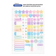 Iscool Disc Notebook Refill Lined Color Candy 100 Sheets 90g Medium - Blue - View 3