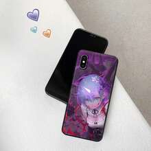 Silicone Soft Phone Case Cover Compatible With  16 15 14 13 12 11 ProMax Mini XR SE 7 8Plus Re Life In A Different World From Zero Back Cover, Cover Compatible With  17 Case,  17 Pro Case,  17 Pro Max Case, Cover Compatible With  17 Case,  17 Pro Case,  17 Pro Max Case