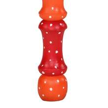 vidaXL Tavolino da caffè arancione dipinto a mano in legno massello di mango