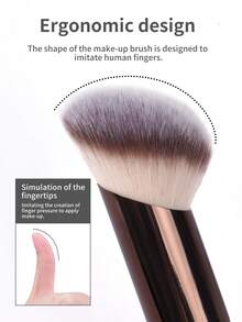 MAANGE 2pcs/3pcs Professional Dual-Head Facial Makeup Brush Set,Powder Brush,Blush Brush,Makeup Tools With Soft Fiber For Easy Carrying,Brush For Travel