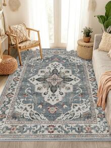 1pc Imitation Cashmere Rug Area Rug Plush Carpet Rug Soft Fluffy Luxury Non-Slip Machine Washable Soft-Touch Shaggy Floor Carpet Living Room Bedroom Rug For Home Decor Room Decor Accent Rug Floor Covering And More