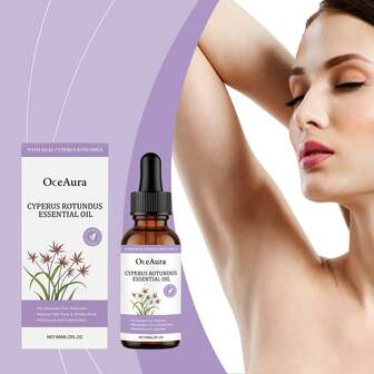 60ml Cyperi Stem Hair Removal Care Essential Oil - No Mineral Oil Added - Gently Brightening Skin Tone, Improving Rough Skin After Hair Removal, Reducing The Probability Of Hair Curling, Minimizing Pigmentation After Hair Removal, Refreshing And Clean, Providing Multi-Faceted Care, Suitable For Women, Men, Mothers, Wives And Their Gifts