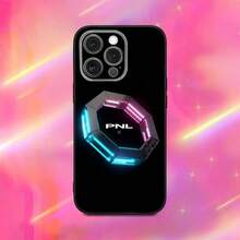 Custodia per telefono compatibile con i modelli 16, 15, 14, 13, 12, 11, Pro, Max, Plus, X, XS, XR, SE, 8, 7, Mini del gruppo di rapper PNL, in morbido silicone nero, compatibile con i modelli 17, 17 Pro e 17 Pro Max