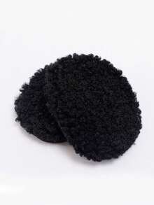 1 Pair Winter Fleece Earmuffs, Warm Plush Ear Covers, Detachable Ear Warmers For Men & Women - Multicolor - View 3