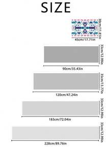 1pc Bohemian Style Tablecloth, Rhombus Asymmetrical Pattern, Linen-Like Material, Versatile For Daily Use, Parties, Home Decor, Indoor/Outdoor, Dining Table Center Decor