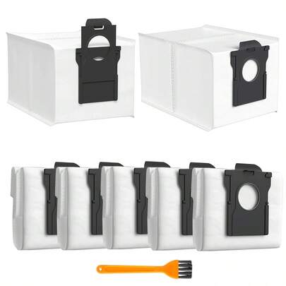 أكياس استبدال الغبار لشفاط الأتربة Dreame X40 Ultra/Dreame X30 Ultra/Dreame L40 Ultra/L10s Pro Ultra/L10 Ultra Robot Vacuum، أكياس استبدال شفط القمامة القابلة للتخلص منها