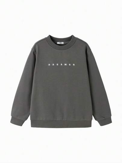 Balabala 男童抓绒卫衣，2025冬季商场版，保暖休闲卫衣