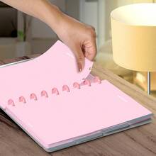 Iscool Disc Notebook Refill Lined Color Candy 100 Sheets 90g Medium - rosa - Ver 9