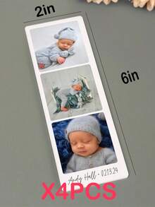 Personalized Square Fridge Magnet Sets Of 10/8/6 Pieces. Customizable Fridge Magnets; Can Be Printed With Any Design, Home Decor Photos, Or As A Gift To Capture Precious Moments. Perfect For Customized Christmas Decorations Or Halloween Keepsakes. - Multicolor - View 14