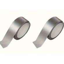 High-Temperature Resistant Aluminum Foil Tape, Kitchen Pipe Repair Tape, Adhesive Sealing Aluminum Foil, Waterproof, Heat-Resistant, Insulated Leak-Proof Tape - Silver - View 10