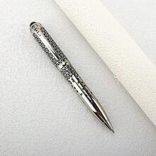 高級金屬圓珠筆，適合金融、辦公室、學生使用，藍色墨水，中尖 (0.7mm)，文具簽名筆，返校季 - 148P - 查看 17