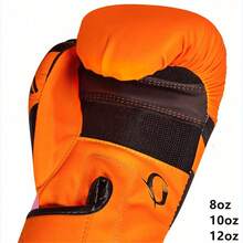 GINGPAI Adult Unisex Breathable Mesh Boxing Gloves, Suitable For Teenagers, MMA, Muay Thai, Kickboxing, Workout At Gym Or Home Use - Orange - View 8