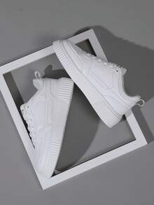 2025 Herbst/Winter Damen Lässig Sneaker, modische Streetwear weiße Schuhe für Studenten, leichte Skateboard Sportschuhe