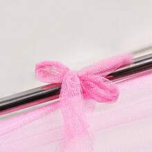 4 Corner Post Pink Bed Canopy, Elegant Canopy Bed Curtains From Ceiling, Easy To Install, Mosquito Net Set For Single To Full/Queen/King Size Bed, Home & Camping Use - 粉色 - 查看 5