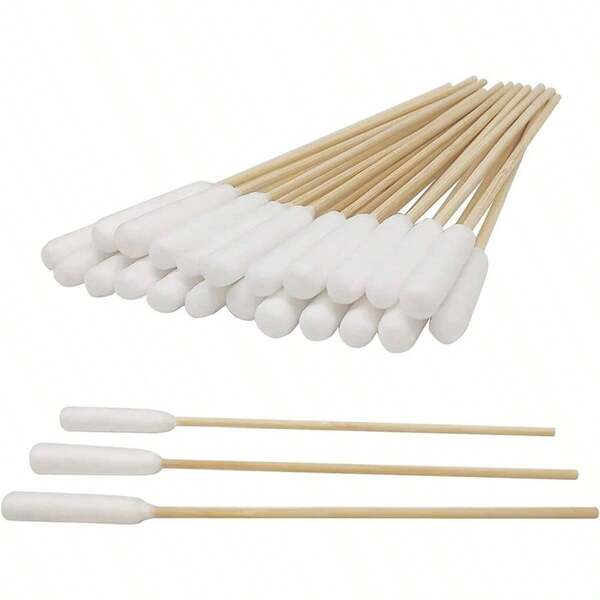 6 Inch Long Cotton Swabs Of Medium And Large Pets Ears Cleaning Or 200pcs