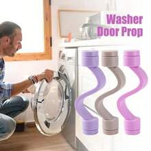 1 Piece Of Pre-Installed Washing Machine Door Support Rod, Magnetic Washing Machine Door Bracket, For Air Circulation, Preventing Mold And Reducing Odor Washing Machine Door Support Christmas - Multicolor - View 3