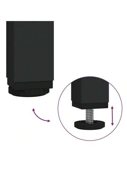 VidaXL Coffee Tafel 100x51x45 Cm Processed Wood Grijs Sonoma Oak view 9